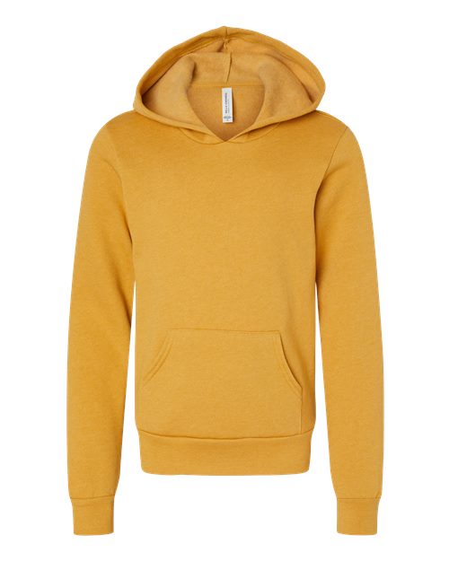 BELLA + CANVAS 3719Y Youth Sponge Fleece Hoodie