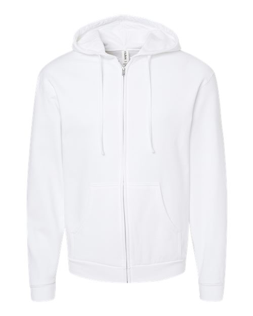 Tultex 331 Unisex Full-Zip Hooded Sweatshirt