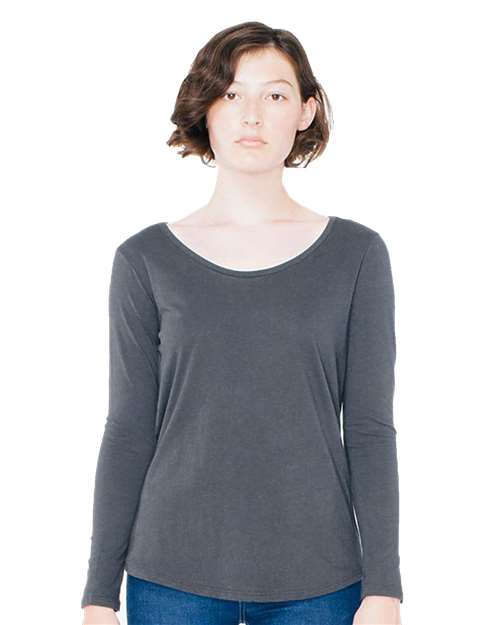 American Apparel RSA6304 Women's Ultra Wash Long Sleeve Tee
