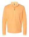 Adidas A554 Men's 3-Stripes Quarter-Zip Sweater
