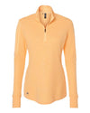 Adidas A555 Women's 3-Stripes Quarter-Zip Sweater