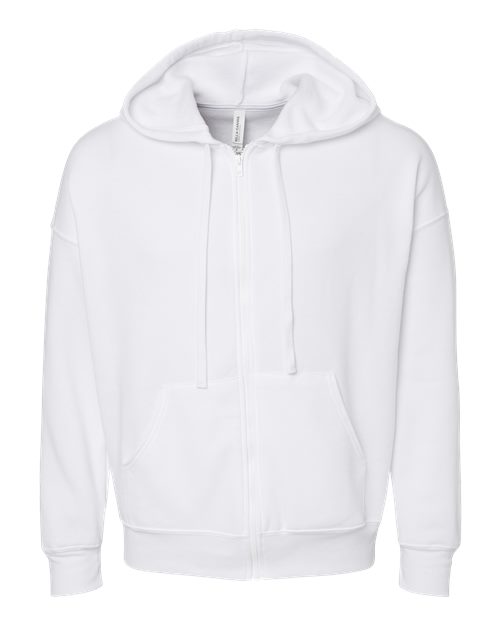 BELLA + CANVAS 3759 Unisex Sponge Fleece DTM Full-Zip Hoodie