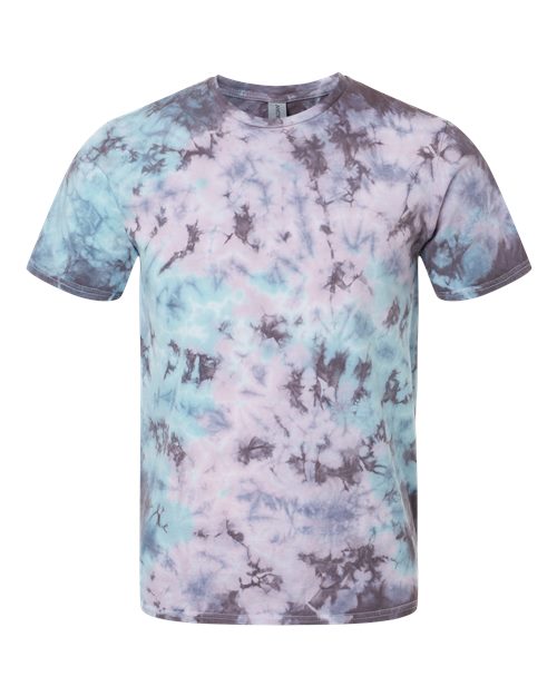Dyenomite 640LM Unisex LaMer Over-Dyed Crinkle Tie-Dyed T-Shirt