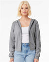 BELLA + CANVAS 7539 Women's FWD Fashion Sponge Fleece Full-Zip Hoodie