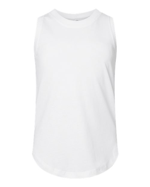 LAT 2692 Girls' Relaxed Fine Jersey Tank