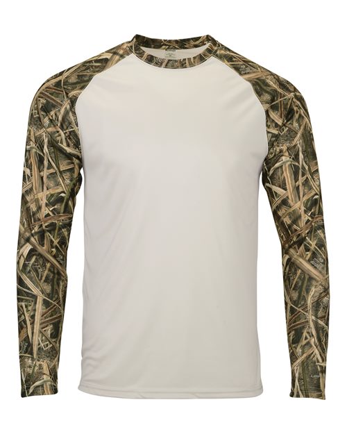 Paragon 236 Men's Jackson Mossy Oak Colorblocked Long Sleeve T-Shirt
