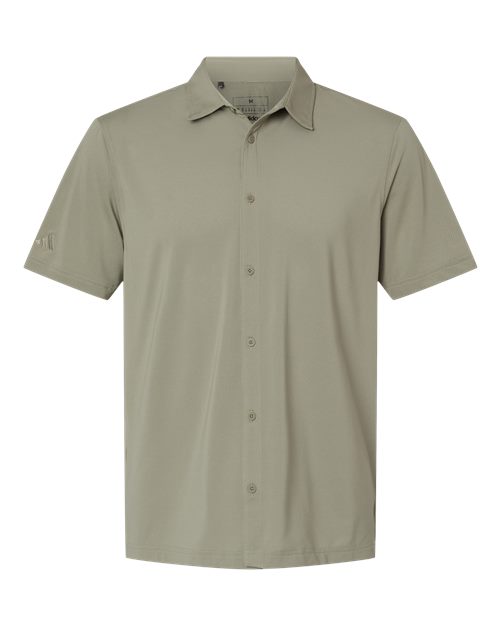 Adidas A595 Men's Button Down Short Sleeve Shirt