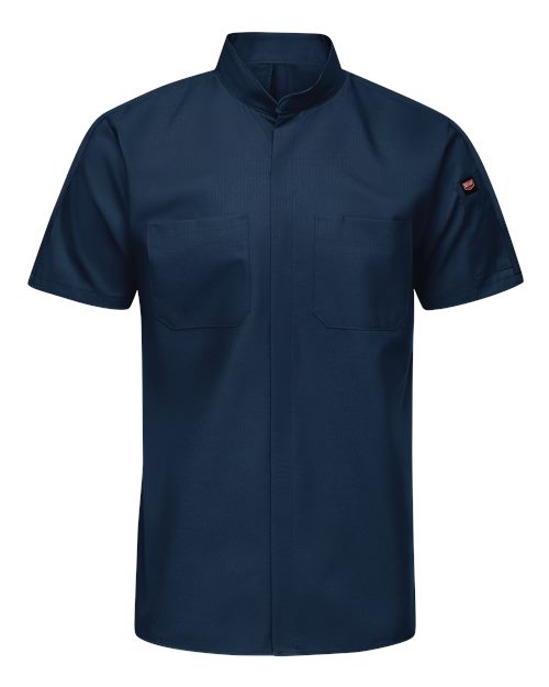 Red Kap SX46 Men's Mimix™ Pro+ Short Sleeve Work Shirt With OilBlok