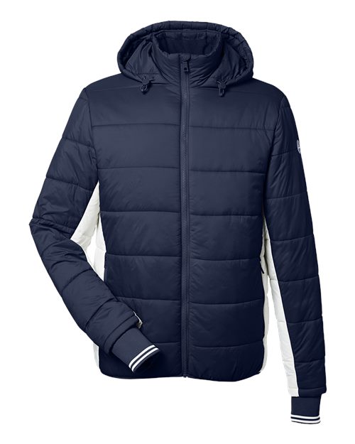 Nautica N17186 Men's Nautical Mile Hooded Puffer Jacket