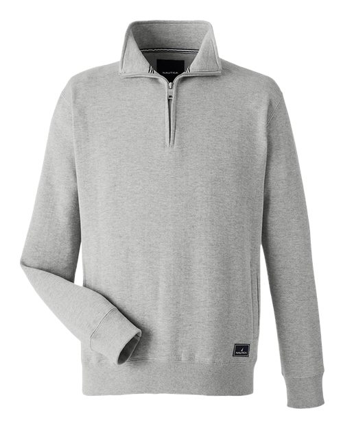 Nautica N17176 Men's Anchor Fleece Quarter-Zip Sweatshirt