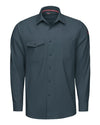 Red Kap TSM4T Men's Tall Cooling Long Sleeve Work Shirt