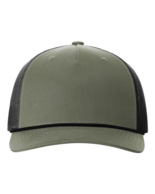 Richardson 112FPR Five-Panel Trucker with Rope Cap
