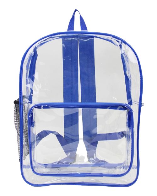Liberty Bags 7013 Large 17" Heavy Duty Clear Backpack