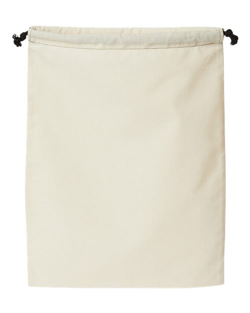 OAD OAD119R Double Cinch Recycled Canvas Shoe and Accessory Bag