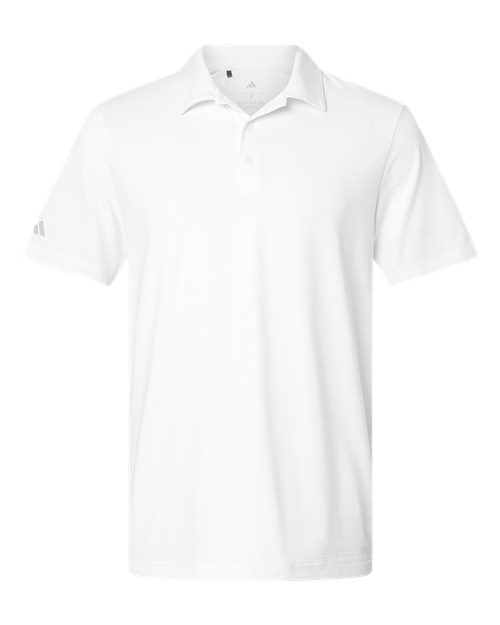 Adidas A704 Men's Textured Stripe Polo
