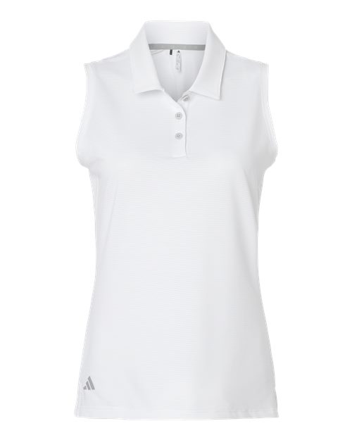 Adidas A1005 Women's Ottoman Sleeveless Polo