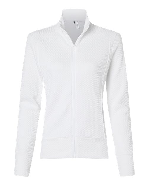 Adidas A1007 Women's Ultimate365 Textured Full-Zip Jacket