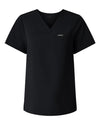 Jaanuu W10001 Women's Rhena Essential 1-Pocket Scrub V-Neck Top