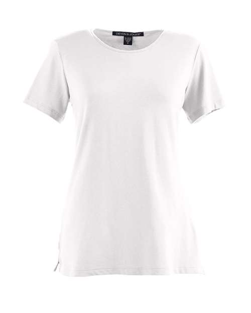 Devon & Jones DP182W Women's Perfect Fit™ Shell T-Shirt