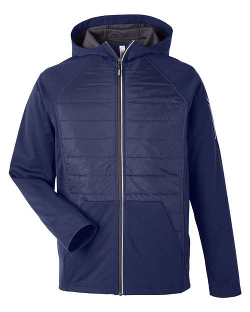 CORE365 CE808 Unisex Techno Lite Hybrid Hooded Jacket