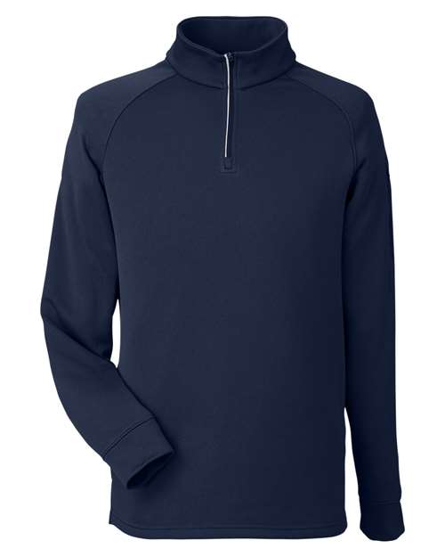 CORE365 CE801 Unisex Fusion ChromaSoft™ Fleece Quarter-Zip Pullover