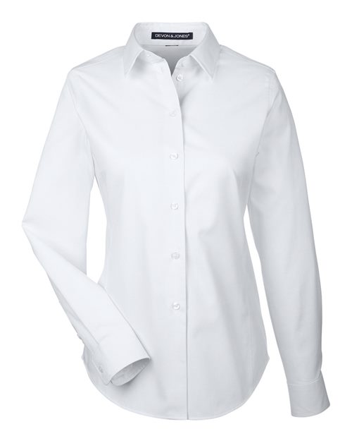 Devon & Jones DG532W Women's Crown Collection® Royal Dobby Woven Dress Shirt