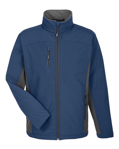 Devon & Jones D997 Men's Soft Shell Colorblock Jacket