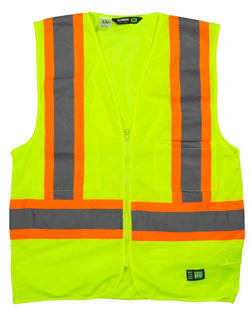 Berne Apparel HVV046 Unisex Hi-Vis Class 2 Multi-Color Vest