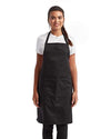 Artisan Collection by Reprime RP154 Recycled Bib Apron with Pocket