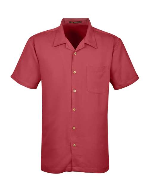 Harriton M570 Men's Bahama Cord Camp Shirt