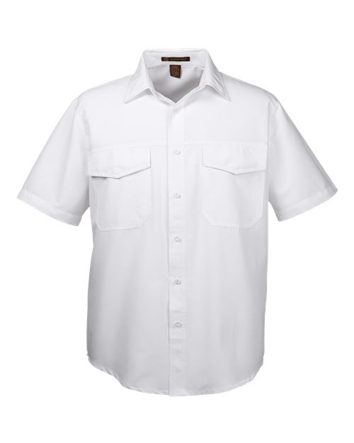Harriton M580 Men's Key West Short Sleeve Performance Staff Shirt