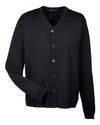 Harriton M425 Men's Pilbloc™ V-Neck Button Cardigan Sweater