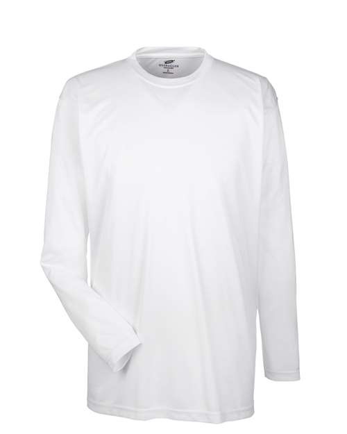 UltraClub 8422 Men's Cool & Dry Sport Long Sleeve Performance Interlock T-Shirt