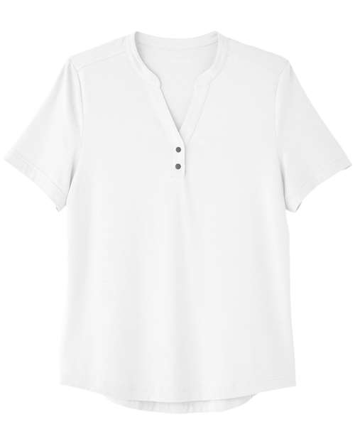 North End NE100W Women's JAQ Snap-Up Stretch Performance Polo