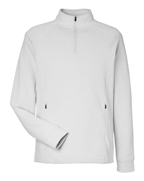 North End NE200 Men's Rhythm Waffle Quarter-Zip Pullover
