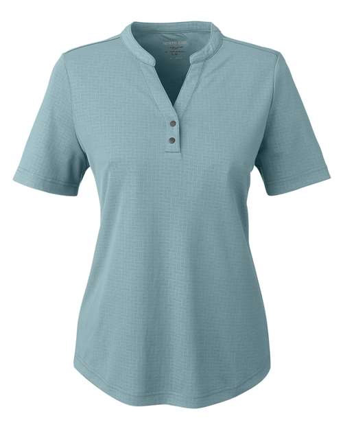 North End NE102W Women's Replay Recycled Polo