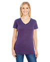 Threadfast Apparel 215B Women's Cross Dye V-Neck T-Shirt