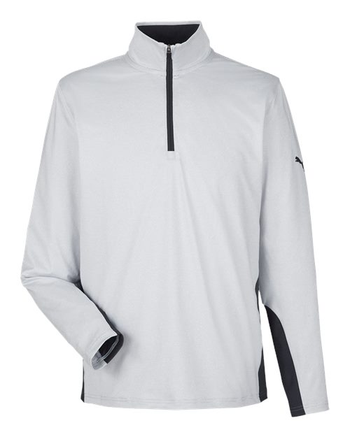 Puma Golf PG410 Men's Mesa Stripe Quarter-Zip Pullover