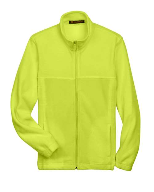 Harriton M990Y Youth Full-Zip Fleece