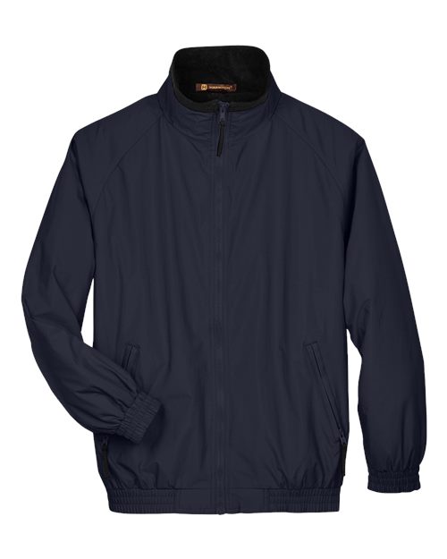 Harriton M740 Unisex Fleece Lined Nylon Jacket