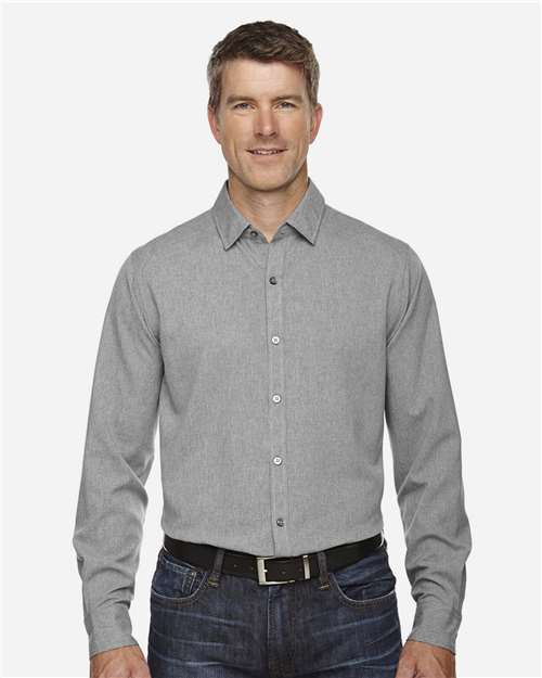 North End 88802 Men's Melange Performance Shirt