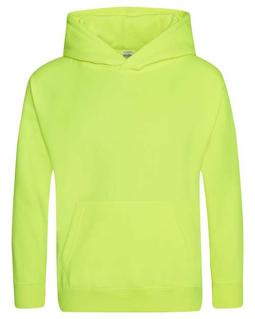 AWDis JHY004 Youth Electric Pullover Hooded Sweatshirt