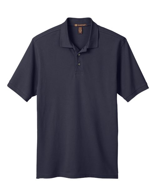 Harriton M200T Men's Tall Cotton Pique Polo