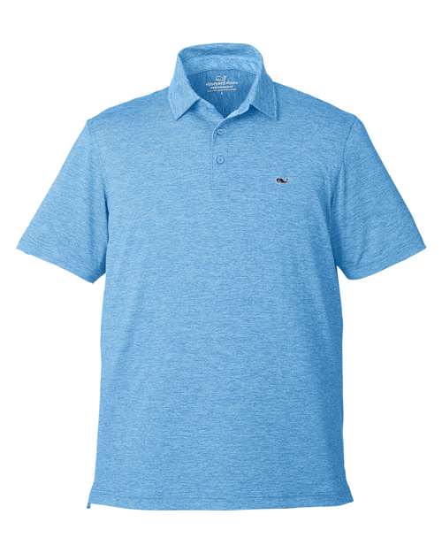 vineyard vines G011146 Men's Destin Stripe Sankaty Polo
