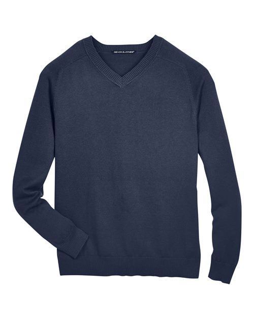 Devon & Jones D475 Men's V-Neck Sweater