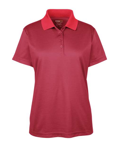CORE365 CE102W Women's Express Microstripe Performance Pique Polo