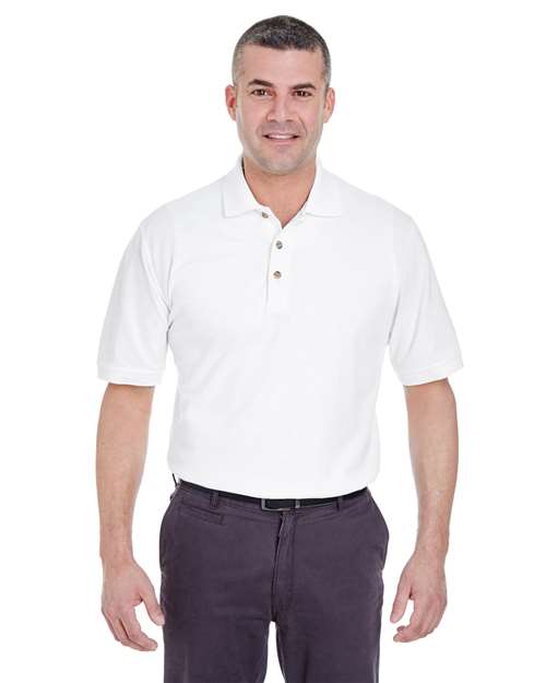 UltraClub 8535T Men's Tall Classic Pique Polo