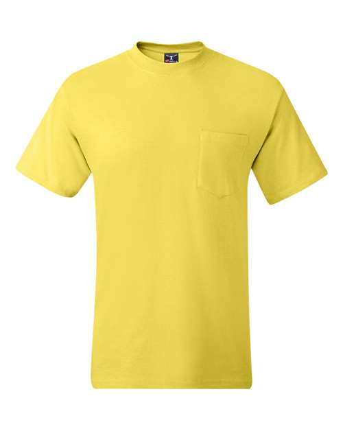 Hanes 5190 Men's Beefy-T® Pocket T-Shirt