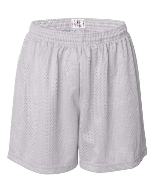 Badger 7216 Women's Pro Mesh 5" Shorts with Solid Liner