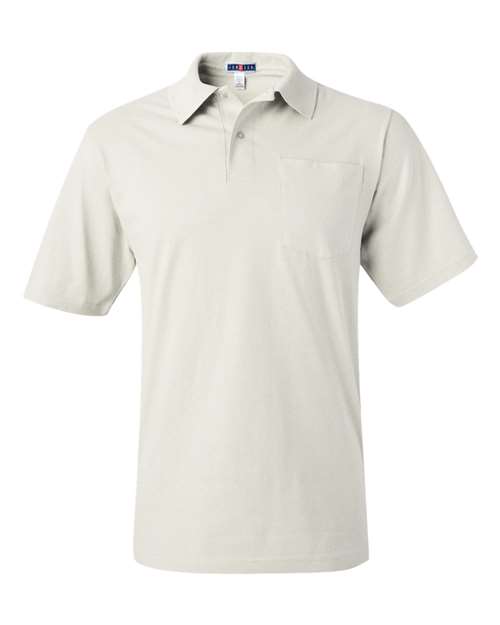 JERZEES 436MPR Men's SpotShield® 50/50 Polo with Pocket